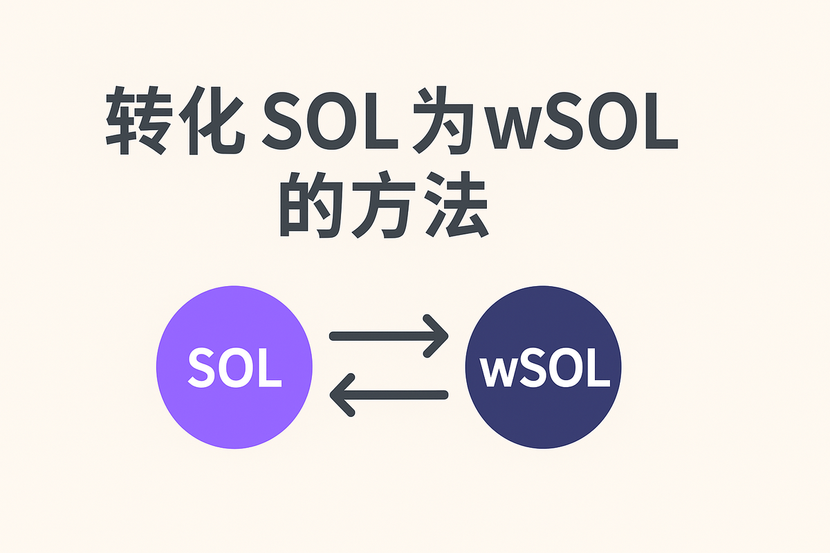 转化 SOL 为 wSOL 的两种方法